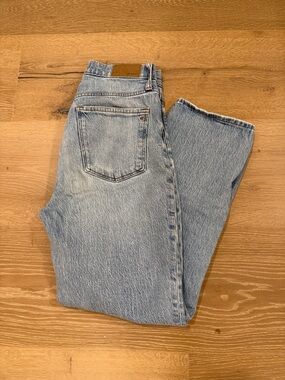 Madewell Light Blue Denim Jeans with Logo Tag